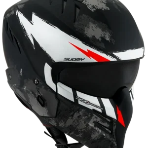 SUOMY ARMOR HI VOLT MATT BLACK/WHITE