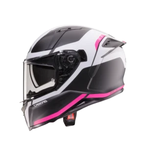 CABERG AVALON X PURE MATT BLACK/WHITE/FUCHSIA