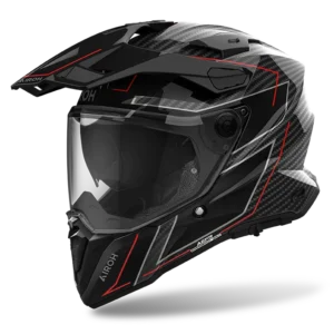 AIROH COMMANDER 2 CARBON STYLISH GLOSS
