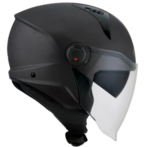 KYT D-CITY PLAIN MATT GUN METAL