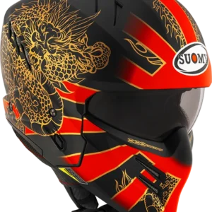 SUOMY ARMOR DRAGON MATT RED