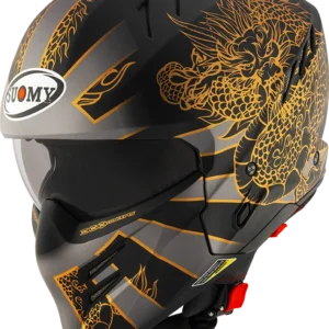 SUOMY ARMOR DRAGON MATT GREY