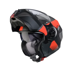 CABERG DUKE EVO INDY MATT GUN METAL/RED FLUO/BLACK