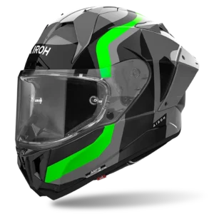 AIROH GP800 COMPETITION GREEN FLUO GLOSS