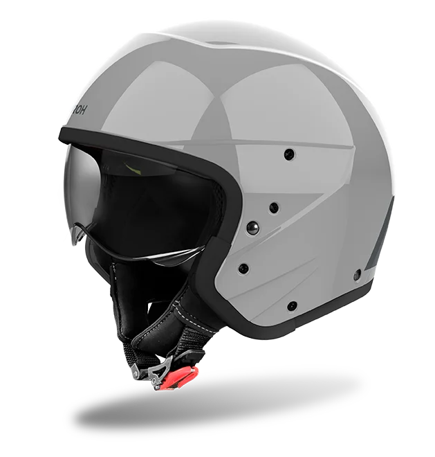 AIROH J110 COLOR CEMENT GREY GLOSS - Imagen 3