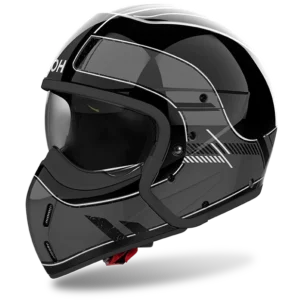 AIROH J110 RASTER DARK GREY GLOSS