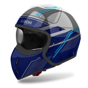 AIROH J110 SLIM BLUE GLOSS