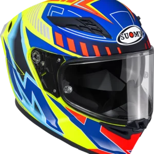 SUOMY STELLAR 2 DEEPSPACE MATT YELLOW/BLUE