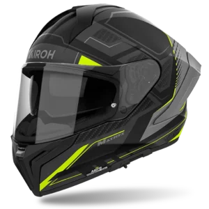 AIROH MATRYX ROCKET YELLOW MATT