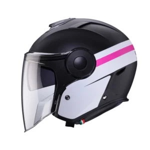 CABERG SOHO ZEPHYR MATT BLACK/WHITE/FUCHSIA