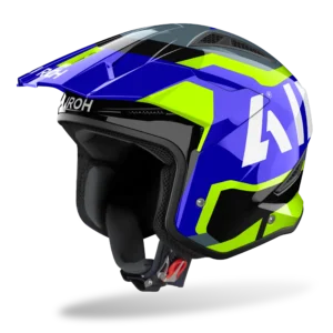 AIROH TRR II JUPITER BLUE/YELLOW GLOSS