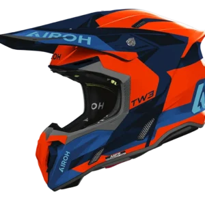 AIROH TWIST 3 FANCY ORANGE / BLUE GLOSS