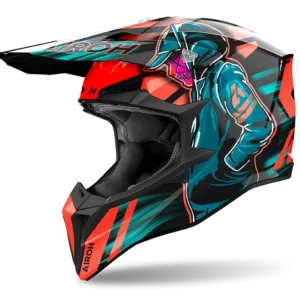 AIROH WRAAAP CYBER ORANGE GLOSS