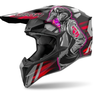 AIROH WRAAAP CYBER RED MATT