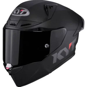KYT R1R PLAIN MATT BLACK