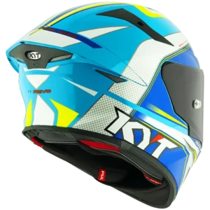 KYT TT-REVO GRAND PRIX WHITE/LIGHT BLUE