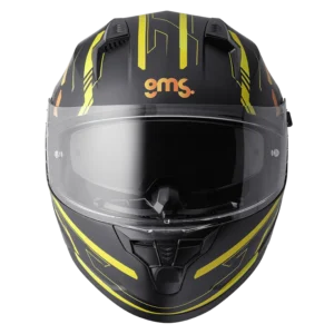 GMS HEXAGO GRAPHIC YELLOW/ORANGE MATT