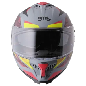 GMS GELERO MATT GREY/YELLOW/BLUE