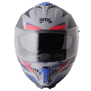 GMS GELERO MATT GREY/BLUE/RED