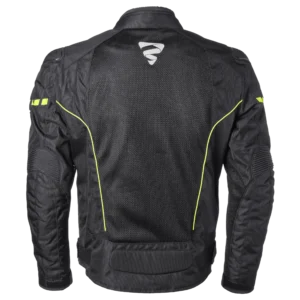 GMS SAMU MESH JACKET BLACK/FLUO YELLOW