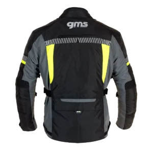 GMS EVEREST JACKET BLACK/ANTHRACITE/YELLOW