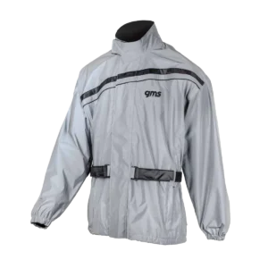 GMS DOUGLAS LUX RAIN JACKET GREY/REFLECTIVE