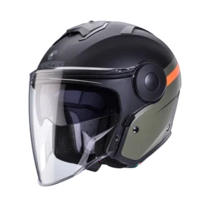 CABERG SOHO ZEPHYR MATT BLACK/MILITARY GREEN/ORANGE